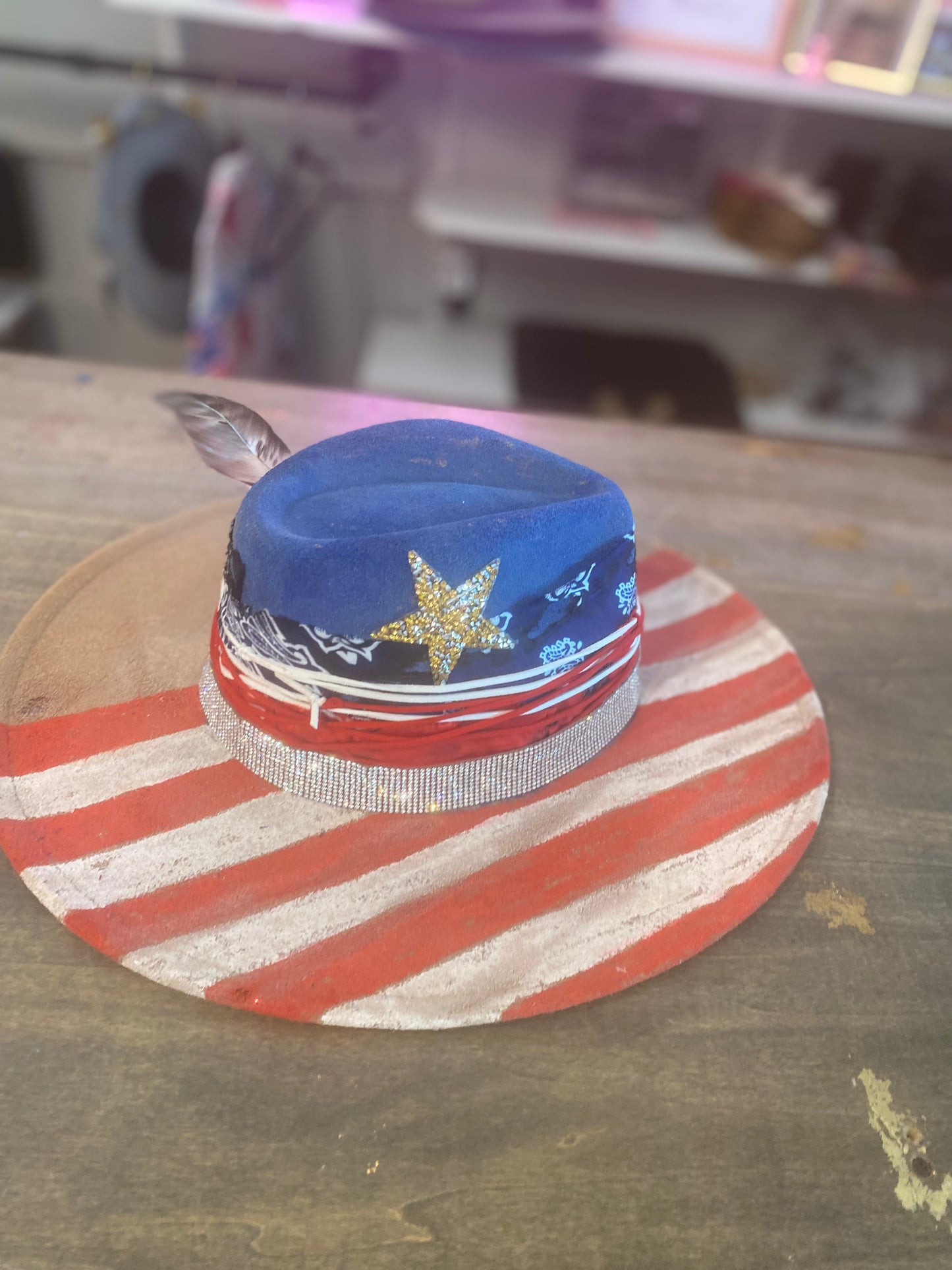 Custom JULY brim
