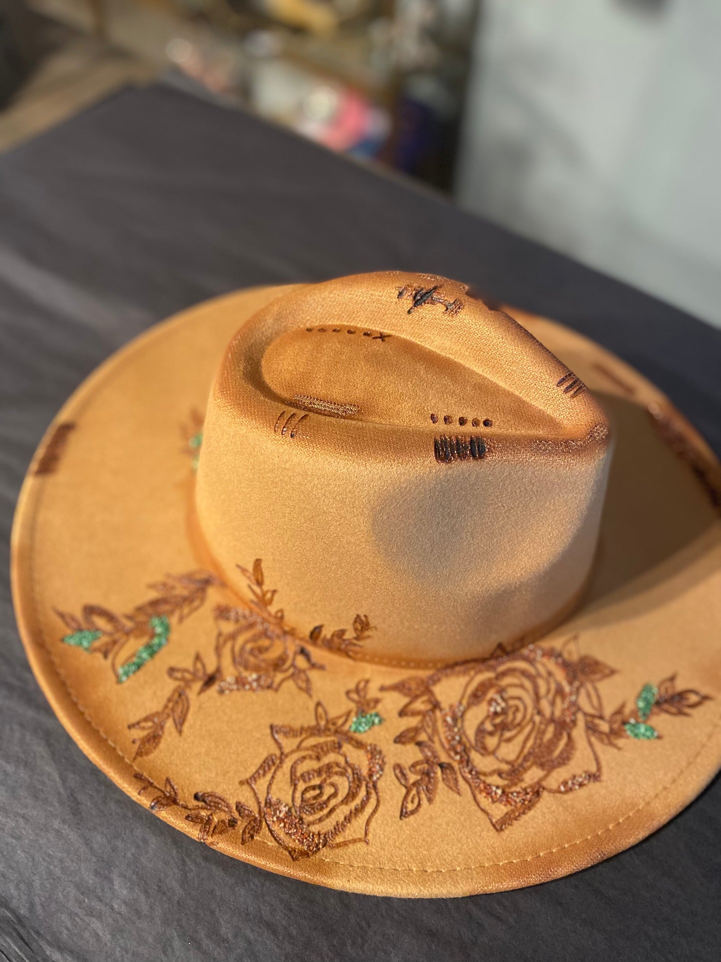 Custom brim Hat