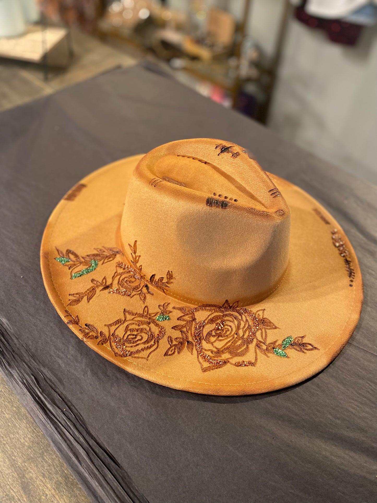 Custom brim Hat